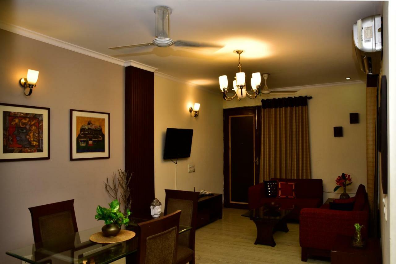 2Bhk Comfortable Furnished Serviced Apartments In Hauz Khas - Woodpecker Apartments Nowe Delhi Zewnętrze zdjęcie